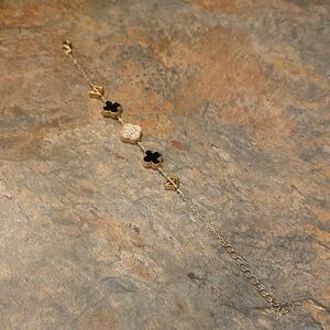 Elegant Gold and Black Bracelet NIP